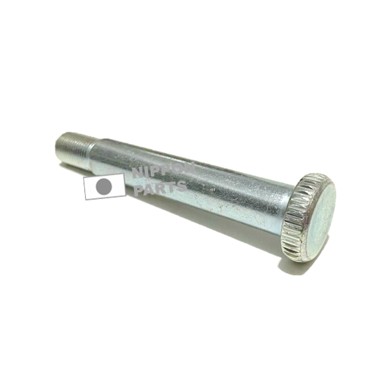 PERNO BANDEJA NISSAN FRONTIER CAMIONETA KA21 D21 KA24DE 2008---. ORIGINAL NISSAN GENUINO JAPAN 54419-VL00B/ 16mm diámetro x 30mm x 128mm largo