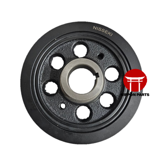 POLEA CIGUEÑAL SUZUKI VITARA/BALENO J18 STEEN 00---. NISSEKI TAIWAN 12610-62G11 30.5mm diámetro int x 141mm diámetro ext x 37mm alto