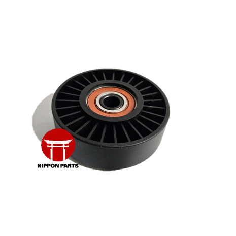 POLEA TESADOR C/VENTILADORA NISSAN PATHFINDER 02 VQ35DE.  TJB TW 11927-AL500/AL200/4P100/4P101/0L50A/AP101, 8.40mm diámetro x 30mm alto