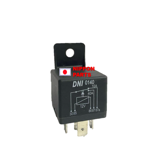 RELAY 5 PATAS 12V/30AMP/5PATAS DNI BRASIL DNI-0140