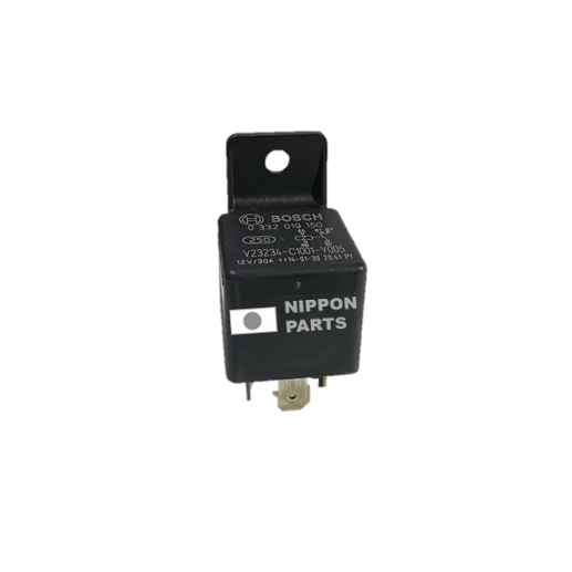 RELAY LUZ 12V 20/30A 5 PATAS C/SOPORTE BOSCH GERMANY PORTUGAL 0-332-019-150