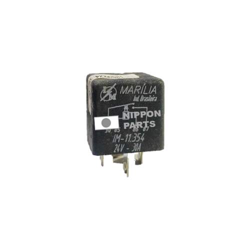 RELAY LUZ 24V 30A 4 PATAS  MARÍLIA BRASIL IM-11354
