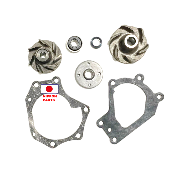 REPARO BOMBA DE AGUA 2E TOYOTA GENUINO TOYOTA JAPAN 04161-31023/24011/ 2 empaquetadura 2 impulsores de bomba de agua 12x27x70x26 16x58x12 1ud 14x35x16 1ud 15x24x4.5