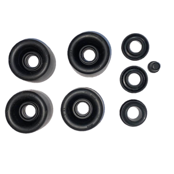 REPARO CILINDRO RUEDA 7/8 CUBETA ANILLA Y GUARDAPOLVO TOYOTA GENUINO 04906-35100 /Total 8uds/4uds 10.5x35x19 3 retenes 11x23.5x7 1 tope 7.5x7x10