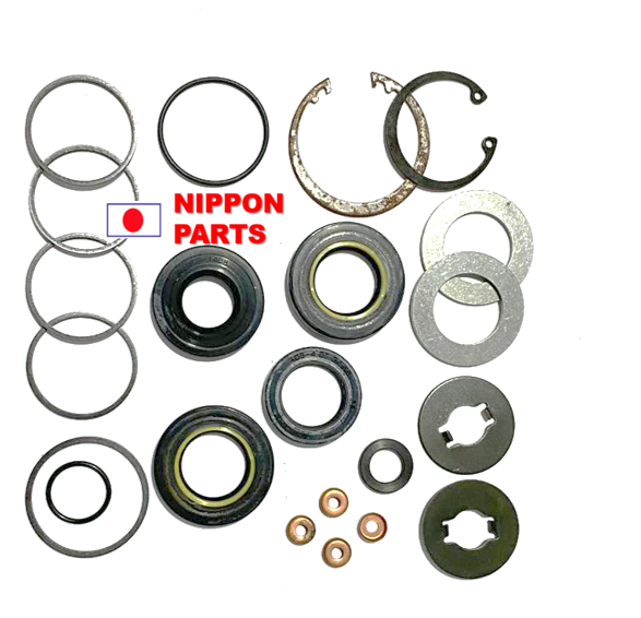 REPARO HIDRAULICA CREMALLERA AE/EE1 MAP JAPAN 04445-12110 / Total 22uds/ 2uds reten 25x41x8.5 1ud reten 9x38x7 1ud reten 24x34x6.5 7uds 2mm 4uds 4x10x3 2uds 25x41x2 2uds 14x35x1 1ud 43x50x2 1uds 35x41x1.5 1ud 2x19x12