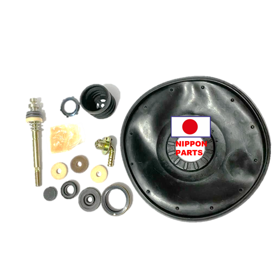 REPARO HIDROVAC TOYOTA LAND CRUISER 3F CTA-VAGONETA TOYOTA GENUINO JAPAN 04443-60190 /  AISIN 44641-32030 REPARO HIDROBAV 1GRASA 1Ud 49x230x26 1ud 10x41.5x5 1ud 18x31x10.5 1ud 39x52.5x15 1ud 25x5.5 1ud 8x45x50x48 1ud 10x169 3uds esponja y 1ud arandela y 1ud de válvula de aire hidrobak