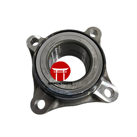 RODAMIENTO MACERO C/ABS DELANTERO C/BASE TOYOTA PRADO 2TR-FE 02-06 GRJ120 RUNNER.  KOYO JAPAN 43570-60010/T0003/04010/60200/60180/6011, 2DUF054N-2B 54mm diámetro int x 96mm diámetro ext x 51mm alto