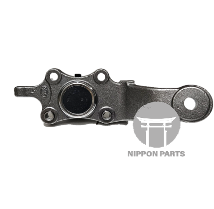 ROTULA INFERIOR TOYOTA VAGONETA, PRADO 1KZ 96/4--  555 JAPAN 43340-39325/465 SB3562L/SB3802L/04L 73.5mm x 88mm x 64mm x 24.8cm de largo x 16mm perno x 18mm cónico x 14mm diámetro interno tuerca y 1 chaveta