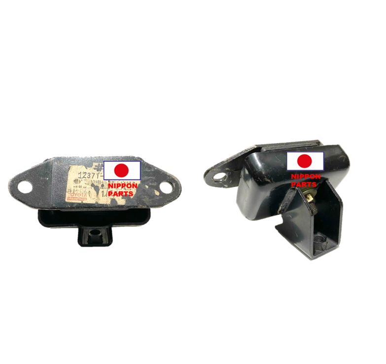 SOPORTE CAJA TOYOTA 1C-4A TOYOTA GENUINO 12371-63040 / 11mm diám 29mm distancia 11mm 108mm distancia