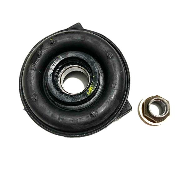 SOPORTE CARDAN NISSAN D21/D22 87- NISSAN GENUINO JAPAN C7521-56G27/ 5.5cm diámetro x 12.5cm diámetro externo x 5.1cm grosor 1ud arandela 1ud tuerca 16.5mm diámetro interno x 26.5mm x 35mm diámetro externo x 23.5mm alto