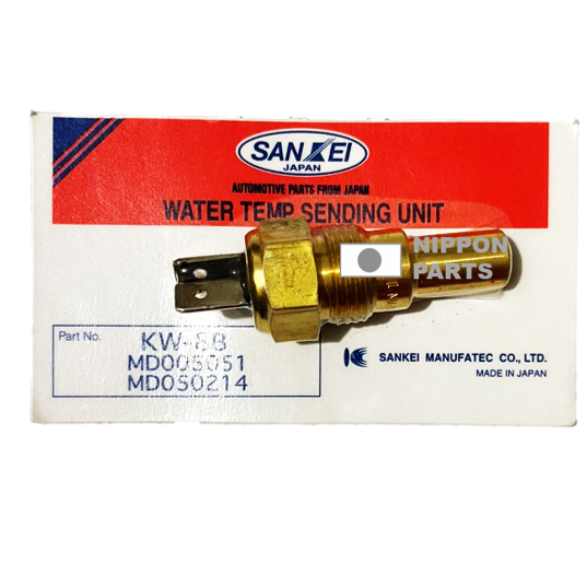 SWITCH TEMPERATURA  MITSUBISHI, MAZ. G11B, 4M40 RVR 4D65/4D68 SANKEI JAPAN MD-005051/50214 Diámetro1: 10mm x Diámetro2: 13mm Diámetro3: 16mm x Llave: 17mm x Longitud: 31mm KW-88