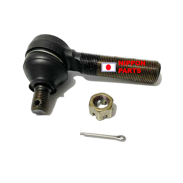 TERMINAL DIRECCION CORTO HILUX TOYOTA GENUINO TOYOTA JAPAN 45046-39256 / 1ud terminal 21 izquierda x 14 1ud tuerca 12.5x19x13 1ud chaveta