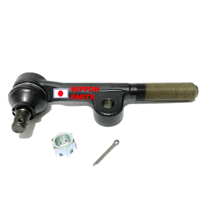 TERMINAL LARGO CON HUECO LAND CRUISER TOYOTA GENUINO JAPAN 45044-69125 / 1ud terminal 21 izquierda x 14mm 1ud tuerca 13x19x13 1ud chaveta