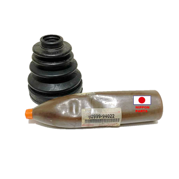 JGO GUARDAPOLVO JUNTA TOYOTA HILUX/4RUNNER/DYNA/T100/HIACE,1/3RZ,2/3L,1KZ,3Y,22R,3Y. ISUZU TROOPER. ORIGINAL TOYOTA GENUINO JAPAN  04438-35022 / 1 Grasa 31mm diám x 109mm diám ext x 113mm altura Ubicación P2 A6 B7 DERECHA