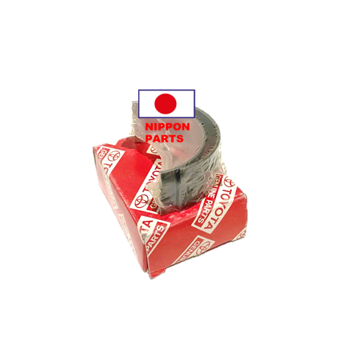 COJINETE DE BIELA STD TOYOTA HILUX 2L-T-3L. ORIGINAL TOYOTA GENUINO JAPAN 13041-54041-01 / 2Pzas TH 2A44U