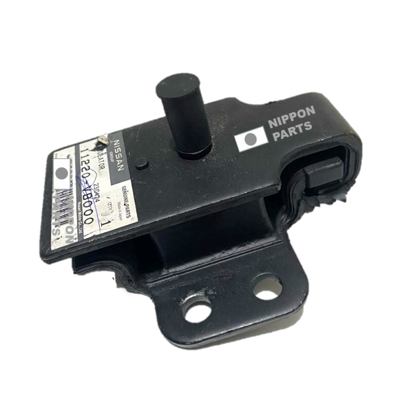 SOPORTE MOTOR RH/LH NISSAN VAGONETA PATROL /TD42 2011--- Y61. ORIGINAL NISSAN GENUINO JAPAN / 14mm diámetro x 33mm distancia x 130mm x 142mm longitud x 50mm alto x 13mm diámetro de cada hueco
