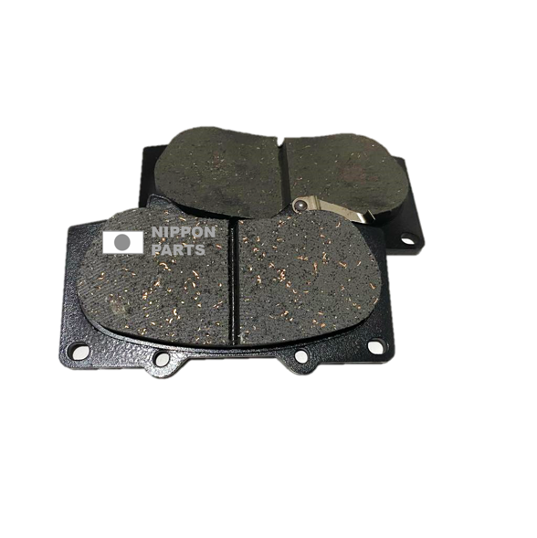 JGO PASTILLAS TOYOTA LEXUS GX460/470, 4RUNNER FORTUNER HILUX LAND CRUISER TACOMA. ORIGINAL TOYOTA GENUINO JAPAN 04465-YZZE1 / 134.6mm longitud x 77.1mm altura x 17mm espesor
