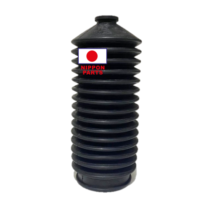 GUARDAPOLVO CREMALLERA CORTO TOYOTA COROLLA D/HIDRAULICA. I/TAIWAN 48203-01F00-T #2009 Diam inf:10mm x Diam sup:43mm x Alto:142mm