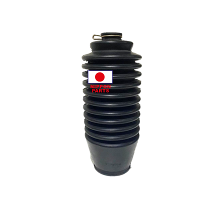 GUARDAPOLVO CREMALLERA CORTO COROLLA IC MECANICA.  MARIUCHI JAPON.  45536-12011 27-485 Diám inf:11mm x Diám sup:34mm x Alto:158mm