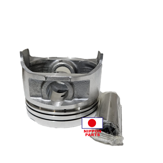JGO PISTON MOTOR TOYOTA 5EFE/74MM EL53 0.25. TIK TAIWAN 13101-11161 Diámetro externo:74mm x Pasador:18mm x Altura:58mm