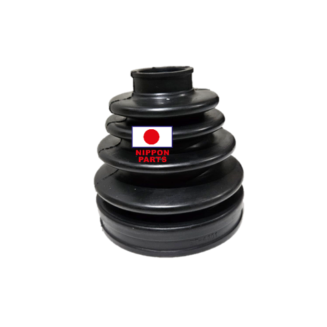 GUARDAPOLVO JUNTA HOMOCINETICA TOYOTA 2TR HILUX. TOMITA TAIWAN 04437-60080 BT-4301/3010 Diám inf:30mm x Diám sup:100mm x Alto:108mm