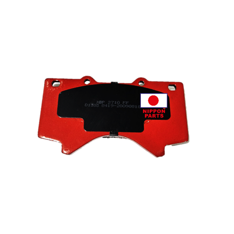 JGO PASTILLA FRENO DELANTERO TOYOTA LAND CRUISER 07-13 SEQUOIA 08-14 TUNDRA 07-14 XTENDER TAIWAN Ancho:18mm x Alto:83mm x Largo:143mm