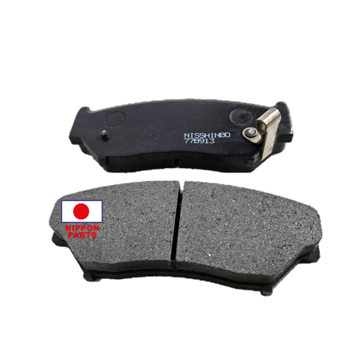 JGO PASTILLAS FRENO SUZUKI VITARA 95-01 V6 NISSHINBO JAPAN 55200-56870 PF-9301/A370K/D556 Ancho:15mm x Alto:45mm x Largo:116mm
