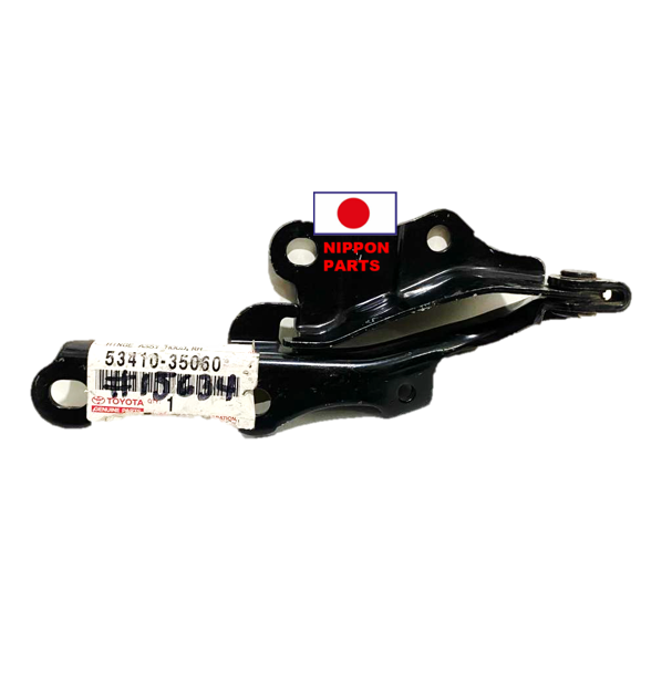 BISAGRA CAPOT RH TOYOTA 4-RUNNER 1GRFE 2002. ORIGINAL TOYOTA GENUINO JAPAN 53410-35060 /11mm diámetro interno x 47mm distancia