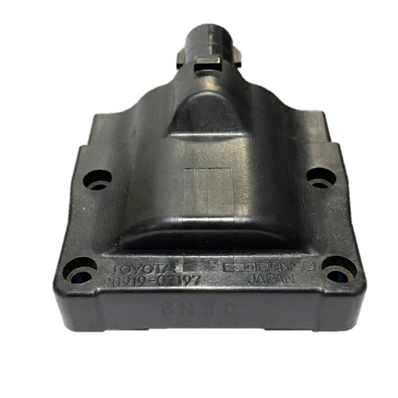 BOBINA ELECTRONICA TOYOTA LAND CRUISER 1FZ Y 22R. ORIGINAL TOYOTA GENUINO JAPAN 90919-02197/ DENSO 8N  3D D-4