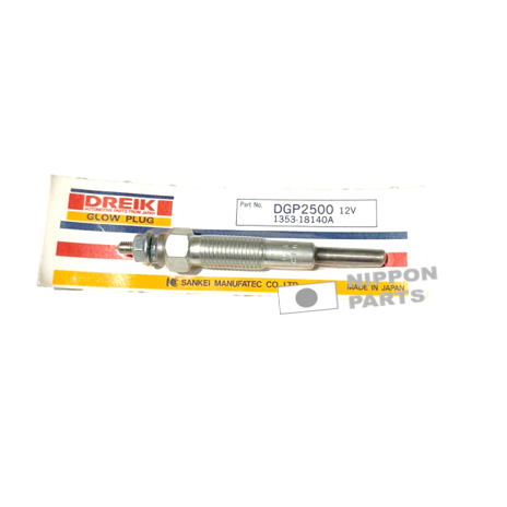BUJIA PRECALENTADORA 12V MAZDA B2500 BONGO.  DREIK JAPAN LT: 83mm Longitud: 22mm Grosor: 5mm DREIK JAPAN 1353-18140A  DGP2500/2900-12V