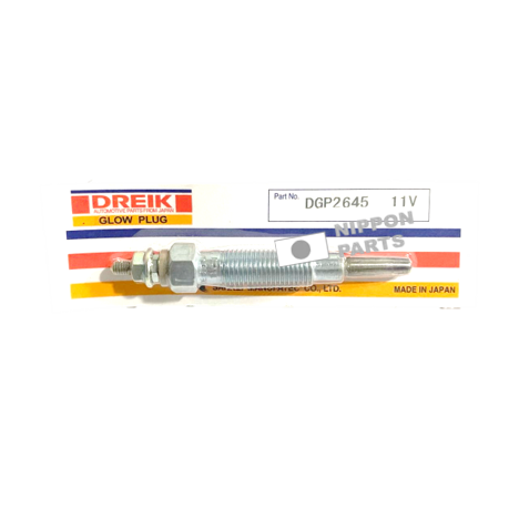 BUJIA PRECALENTADORA P/MITSUBISHI 4D56T 11V DREIK JAPAN MD-197511 LT: 83mm Longitud: 19mm Grosor: 5mm DGP2645/CP-07