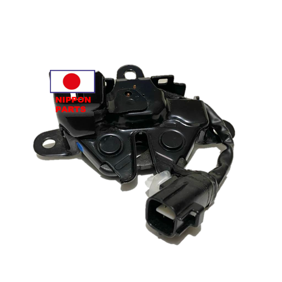CHAPA CAPOT CON IMBOLIZADOR TOYOTA 4-RUNNER/LAND CRUISER PRADO 1GRFE 2002--. ORIGINAL TOYOTA GENUINO JAPAN 53510-60170 / 9mm diámetro 121mm distancia