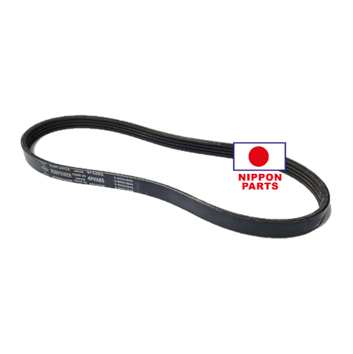 CORREA ACANALADA 4PK ESTANDAR FIAT SUN JAPAN 46554745/71740485 4PK0685/270K4