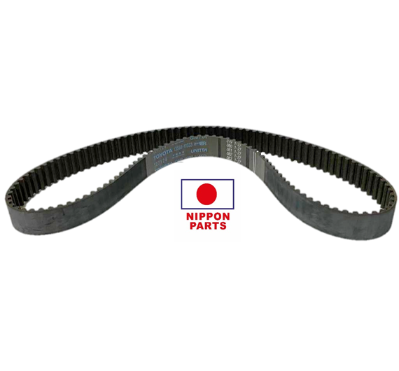 CORREA DISTRIBUCION TOYOTA COROLLA 3E 88-94. ORIGINAL TOYOTA GENUINO JAPAN 13568-11033/19086/ 127Y24. 127 Dientes redondo 24mm altura
