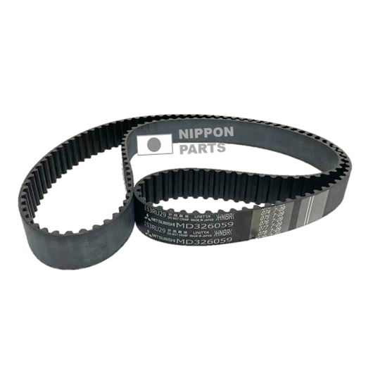 CORREA DISTRIBUCION MITSUBISHI 4G65/4G68 RVR 153 DIENTES REDONDO. ORIGINAL MITSUBISHI GENUINO JAPAN. MD-326059 / 153RU29