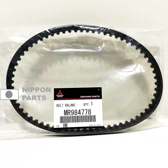 CORREA DISTRIBUCION CHICA MITSUBISHI 4G65/4G68 RVR 65D/R. ORIGINAL MITSUBISHI GENUINO JAPAN MR-984778 /65YU13