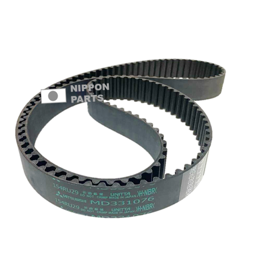 CORREA DISTRIBUCION G. MITSUBISHI CHARIOT GDI 154 DIENTES REDONDO. ORIGINAL MITSUBISHI GENUINO JAPAN MD-331076 / 154RU29