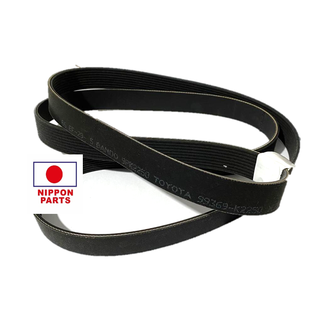 CORREA TRAPEZOIDAL TOYOTA LAND CRUISER 2011-- 1VDFTV. ORIGINAL TOYOTA GENUINO JAPAN 99369-K2250/ 9PK2250