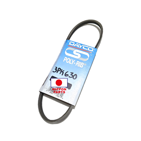CORREA VENTILACION TOYOTA 4AFE/5AFE/7AFE 1587CC 96-- NISSAN  SUN JAPAN 90080-91051 3PK630/30250