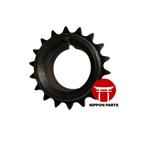 ENGRANAJE CADENA CIGUEÑAL TOYOTA 4K. OSK JAPAN 13521-13020 18Dientes x 31.5mm diámetro x 58mm diámetro ext x 25mm Alto