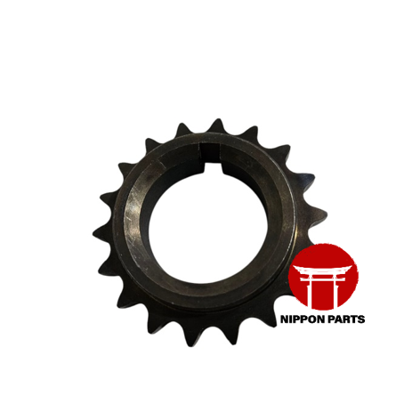 ENGRANAJE CIGUEÑAL DISTRIBUCION NISSAN KA24 2008 FRONTIER.  OSK JAPAN 13021-40F00/01 18Diente x 29.5mm diámetro int x 58mm diámetro ext x 11.5mm Alto