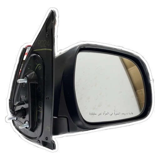ESPEJO LATERAL CROMADO RH TOYOTA HILUX 2TR/1KD/2KD 2005--. ORIGINAL TOYOTA GENUINO TAILANDIA 87910-0K024 / E4 022243 012243