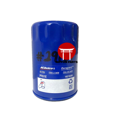 FILTRO ACEITE HUMMER H3 2005 AC DELCO GENUINO USA 19210285