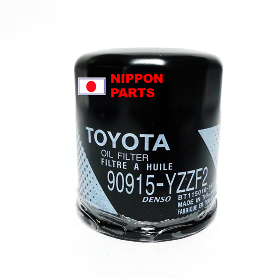 FILTRO ACEITE TOYOTA TERCEL/COROLLA/PRIUS/YARIS/MATRIX/CELICA/MR2. ORIGINAL TOYOTA GENUINO TAILANDIA 90915-YZZF2/10001