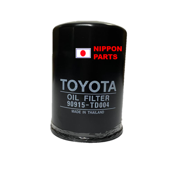 FILTRO ACEITE TOYOTA LAND CRUISER 1FZ 2009. ORIGINAL TOYOTA GENUINO TAILANDIA  90915-TD004