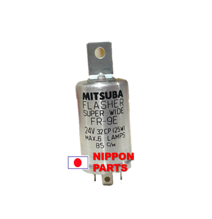 FLASHER 24VOL 3 PATAS 25W 32CP M:MITSUBA FR-9E