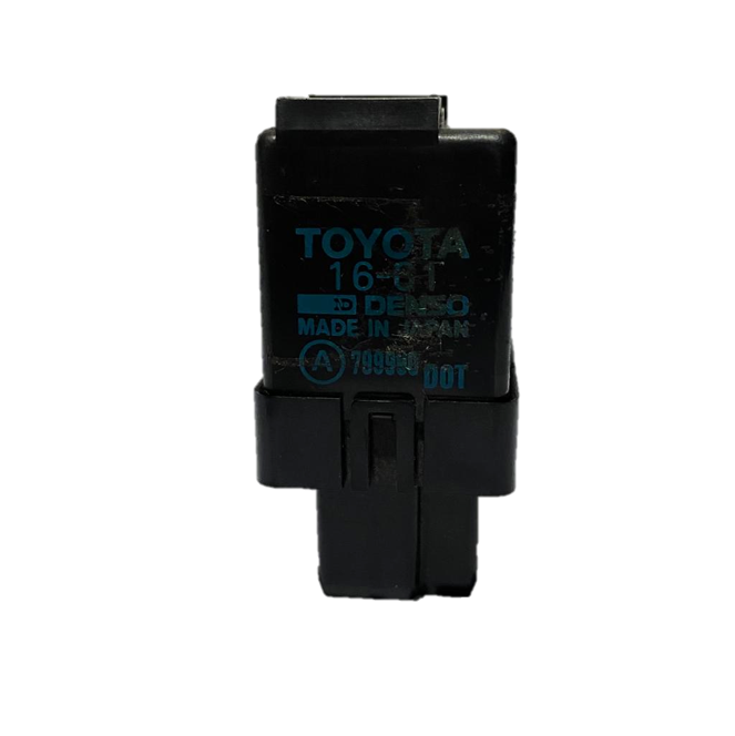 FLASHER SEÑAL GIRO 12.8V.TOYOTA CAMRY/VISTA/AURION/CARINA 85C/M 27W 3P. ORIGINAL TOYOTA GENUINO JAPAN 81980-16010 /12.8V