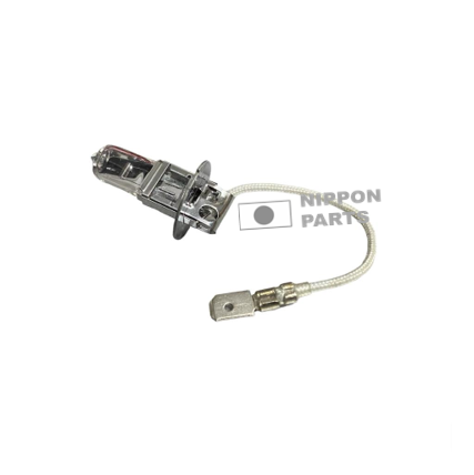FOCO HALOGENO H3 24V 100W PK22S C/CABLE. NARVA ALEMAN. 48751