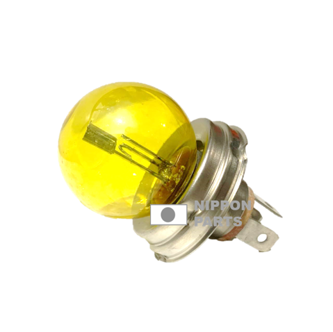 FOCO HALOGENO H4 REDONDO COLOR AMARILLO 12V 45/40W. PHILIPS FRANCIA  12620/86