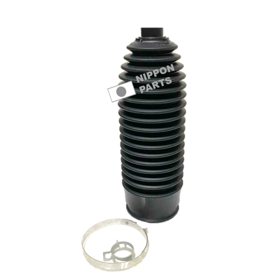 GUARDAPOLVO CREMALLERA LH TOYOTA 4RUNNER 09-- 1GR/2TR, LEXUS. ORIGINAL TOYOTA GENUINO JAPAN 45535-69015 / 1 seguro 1 abrazadera 16mm diámetro interno x 62mm diámetro externo x 197mm alto